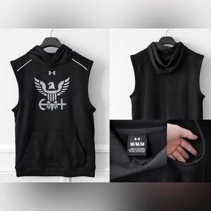 Under Armour Black Sleeveless Performance Jacket